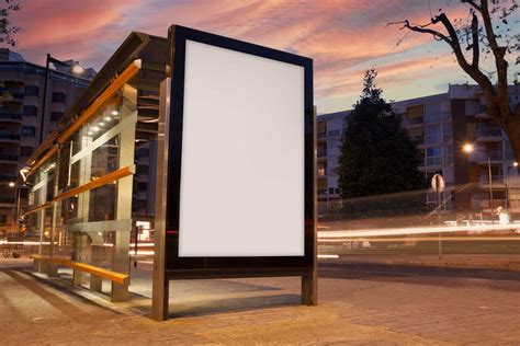 bushokje reclame posters kopen